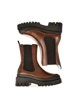 Pataugas Ainoa Ch/N F4H - Botines Con Plataforma - Brown -Pataugas 4149fe581bbd4138aa028aeb98c413b3