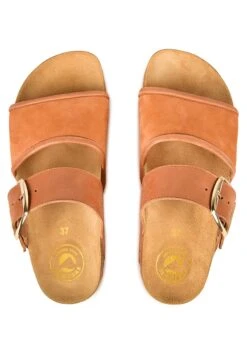 Pataugas Lula/Mix/Nu F2I - Sandalias Planas - Camel -Pataugas 4515318ad69640e09f9b2de9d4fb9a75
