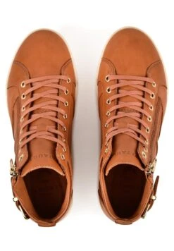 Pataugas Palme F2H - Zapatillas Altas - Camel -Pataugas 9491ab69968642d99a6e9972506b002f