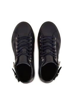 Pataugas Palme F4G - Zapatillas Altas - Navy Blue -Pataugas c741f6cb4ad44686aad41d911f34aa09